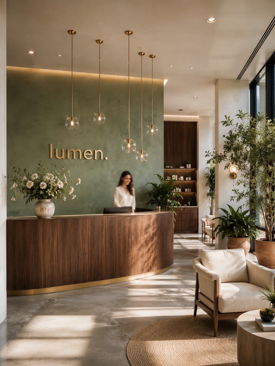 Dentination — reception area