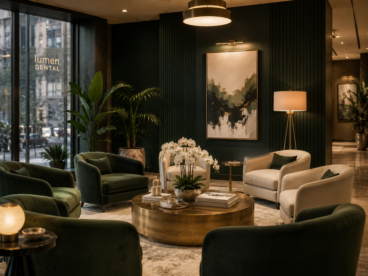 Dentination — waiting lounge